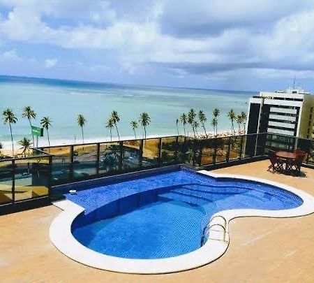 Quarto E Sala Vista Mar Na Jatiuca Edf Portville III Maceió Exterior foto